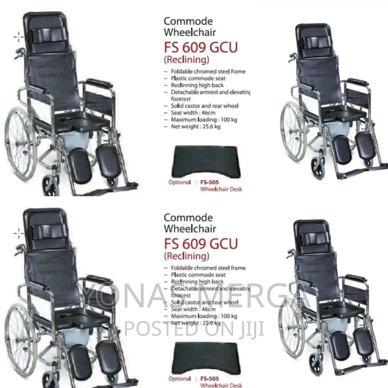 Toilet_wheelchair CIKO Wheelchair Self-Propelled Aluminium