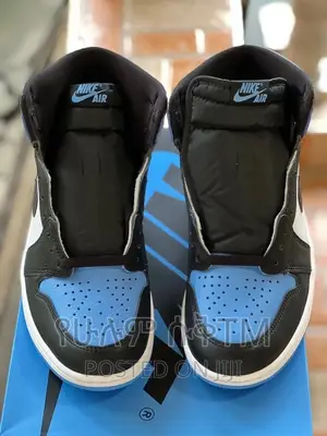 Original Air Jordan 1 UNC Classic Shoes