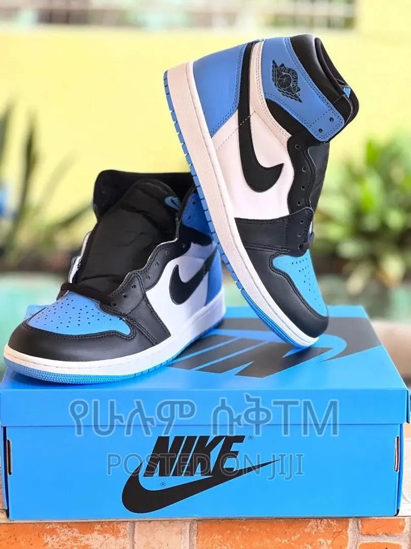 Original Air Jordan 1 UNC Classic Shoes