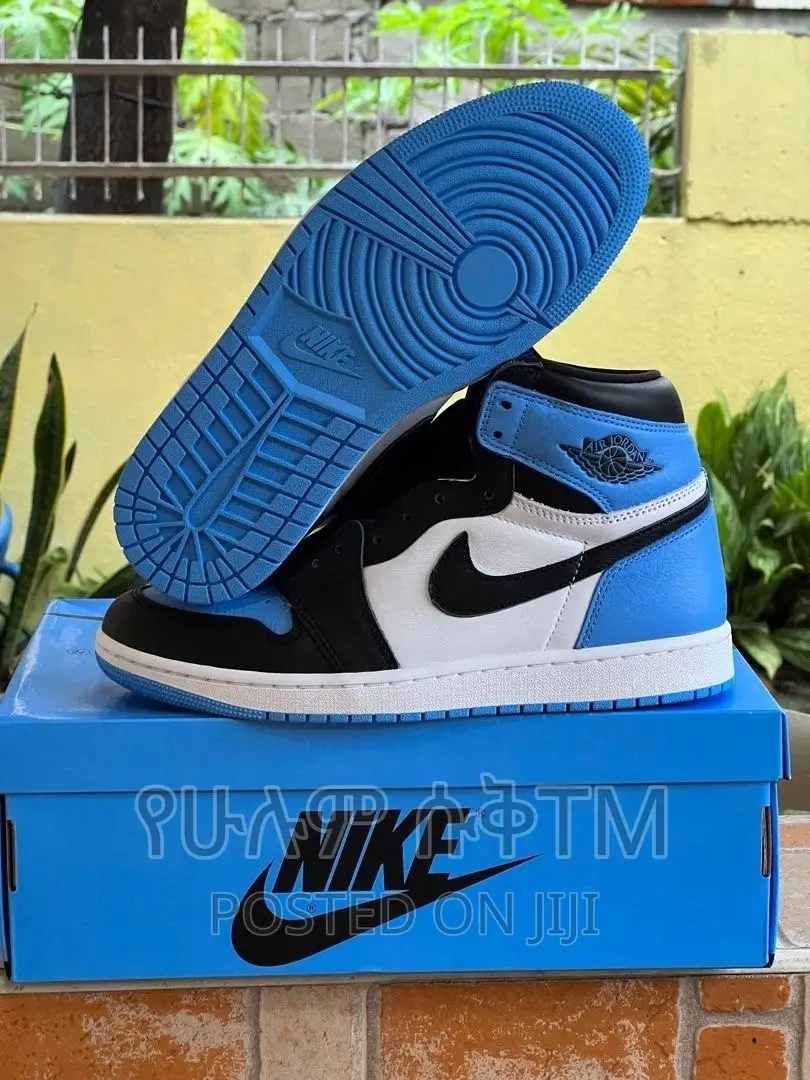 Original Air Jordan 1 UNC Classic Shoes