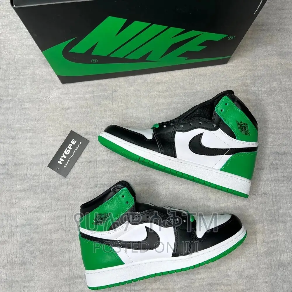 Original Air Jordan 1 High OG ‘Lucky Green’ Shoes