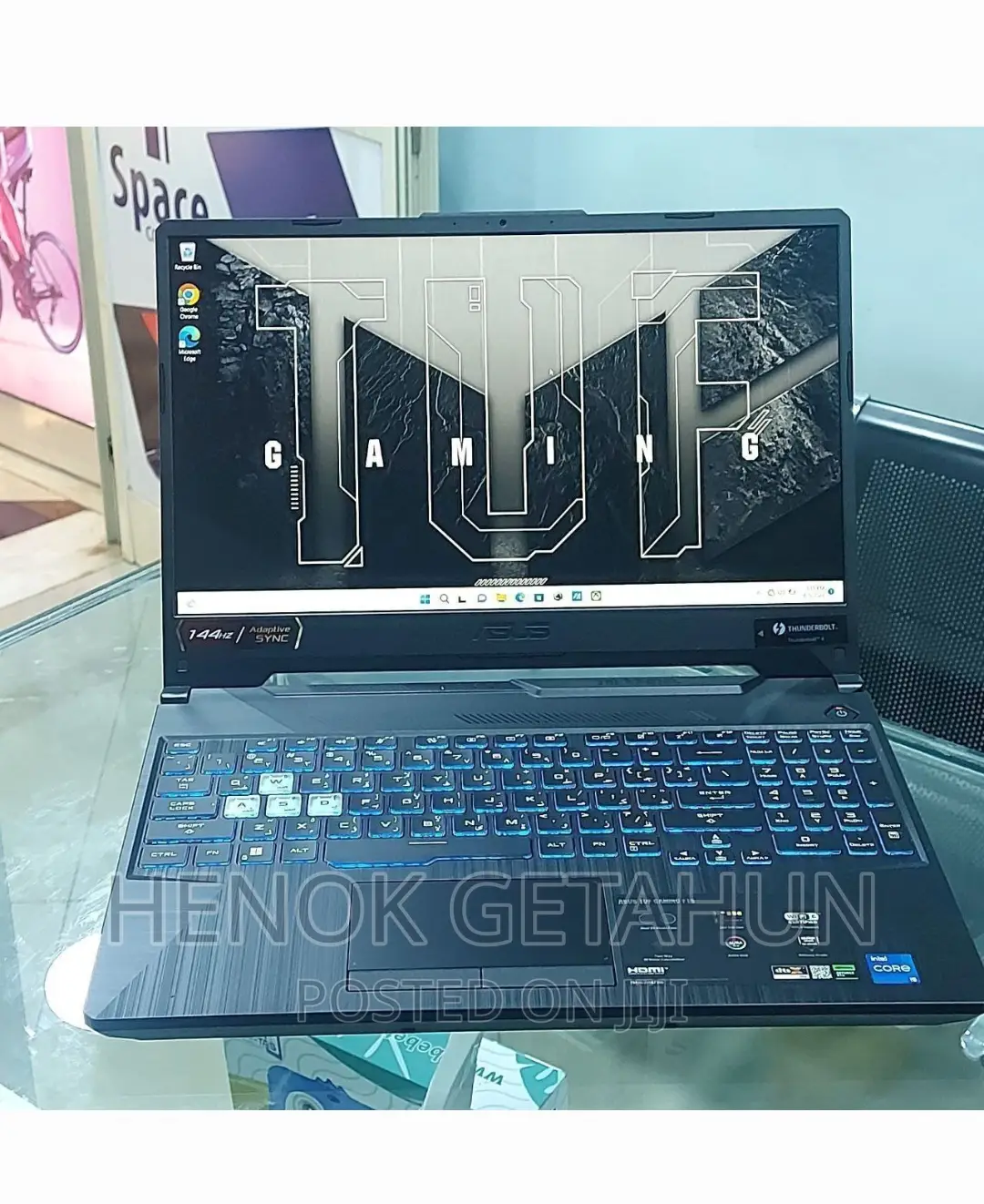 New Laptop Asus TUF Gaming A15 8GB Intel Core i7 SSD 512GB