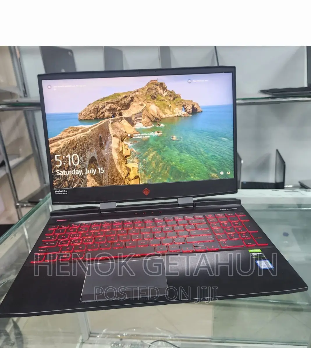 New Laptop HP Omen 15 16GB Intel Core i7 SSD 512GB