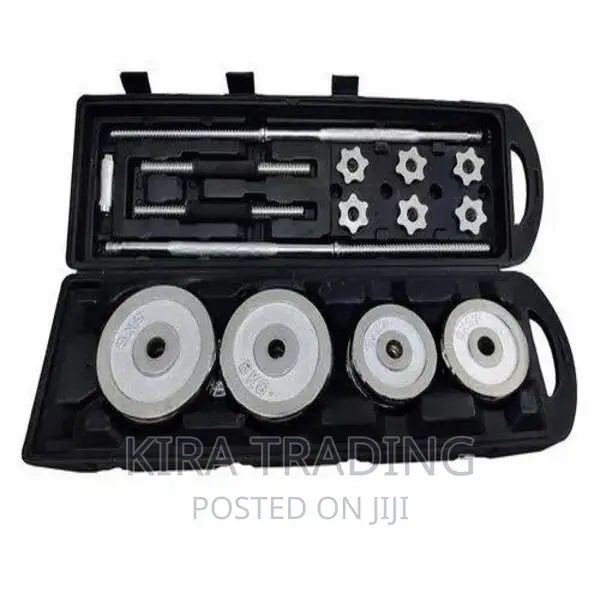 Hot ተገጣጣሚ ዳምፔል እና ባርቤል 55kg ባለ ቦርሳ