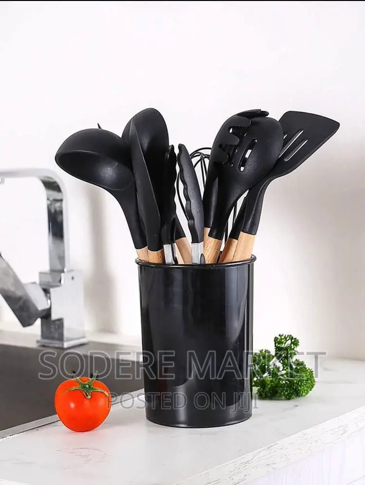 12pcs Silcone Kitchen Utensils Set