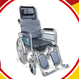 Toilet Wheelchair Bed TRJZ-Maxj Folding Reclining Wheelchair