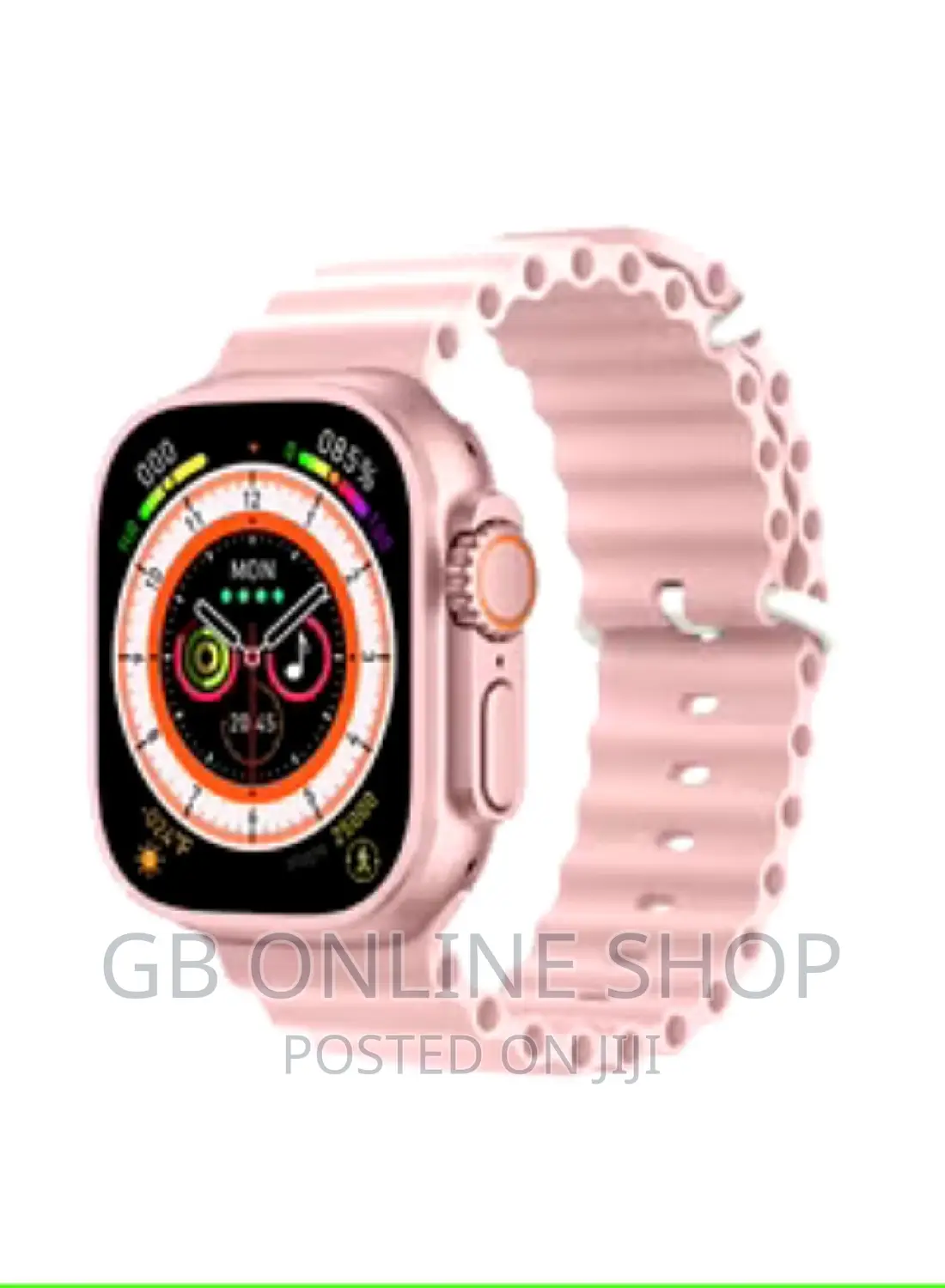 Modio U10 Ultra Mini Smart Watch With 3 Pair Straps