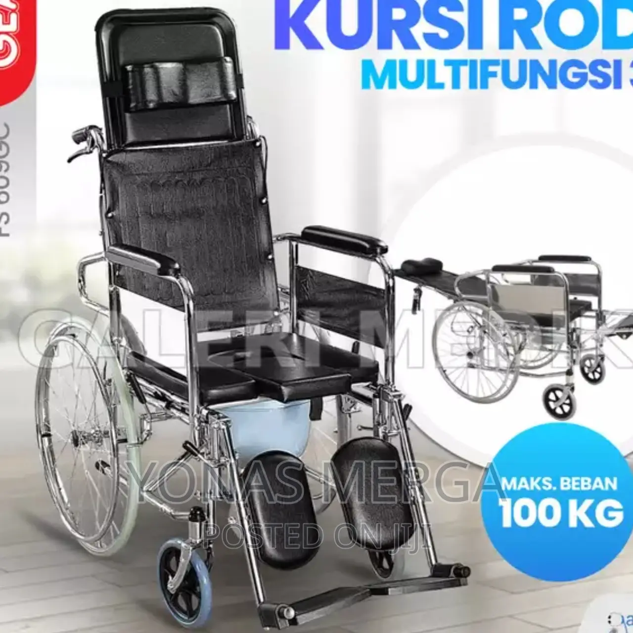 MU Wheelchair Reclining With Self-Propelled LQIAN Wheelchair