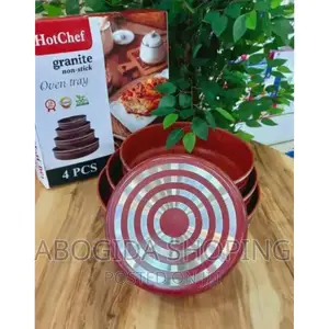 Photo - 4pcs Hotchef Granite Non-Stick Oven Tray