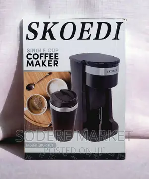 SKOEDI Single Cup Coffee Maker With Removal Filter Basket