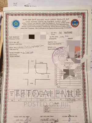 የሚሸጥ ቦታ አያት ለሁለት መቆርጥ የሚችል