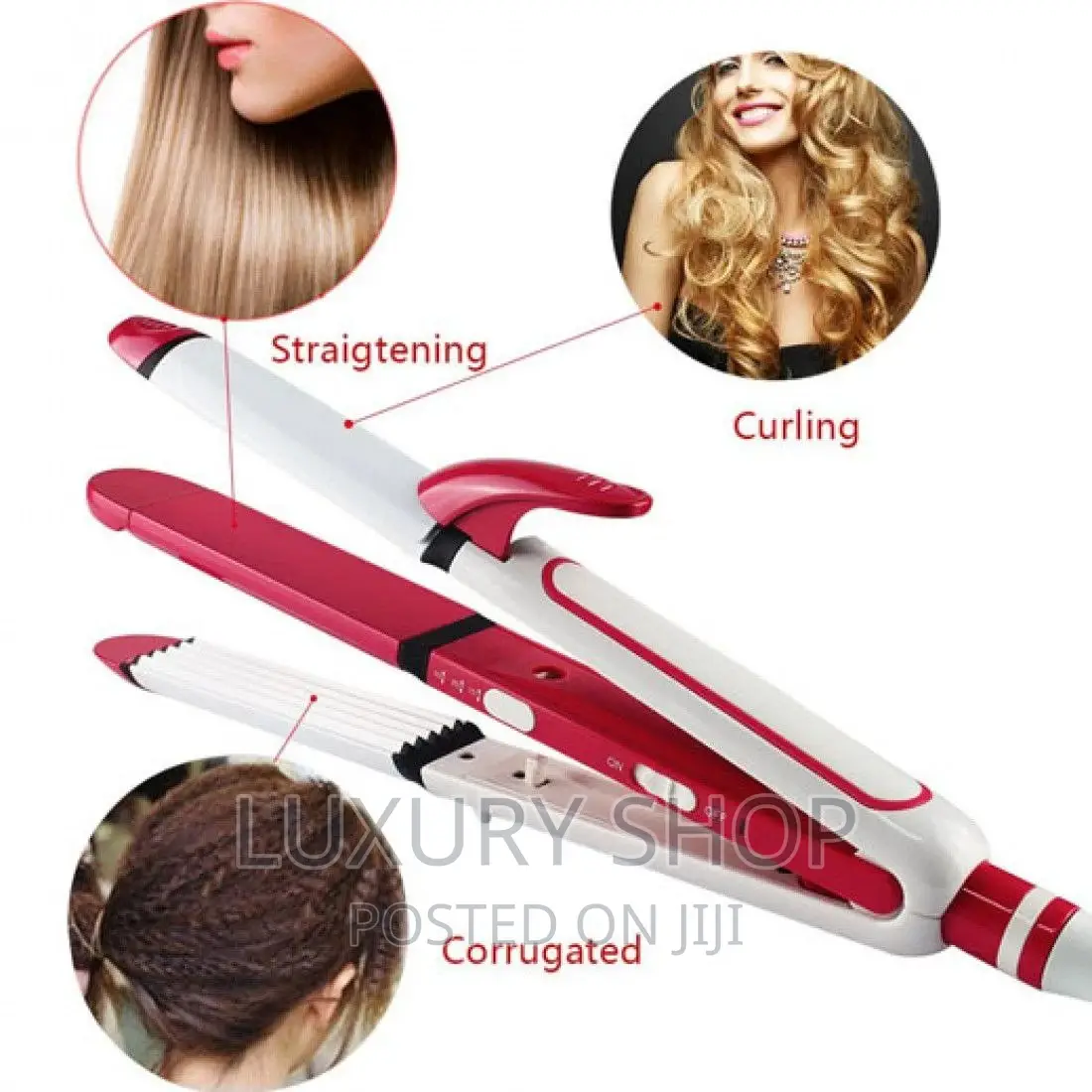 Mino Professional Hair Curler and Straigthner