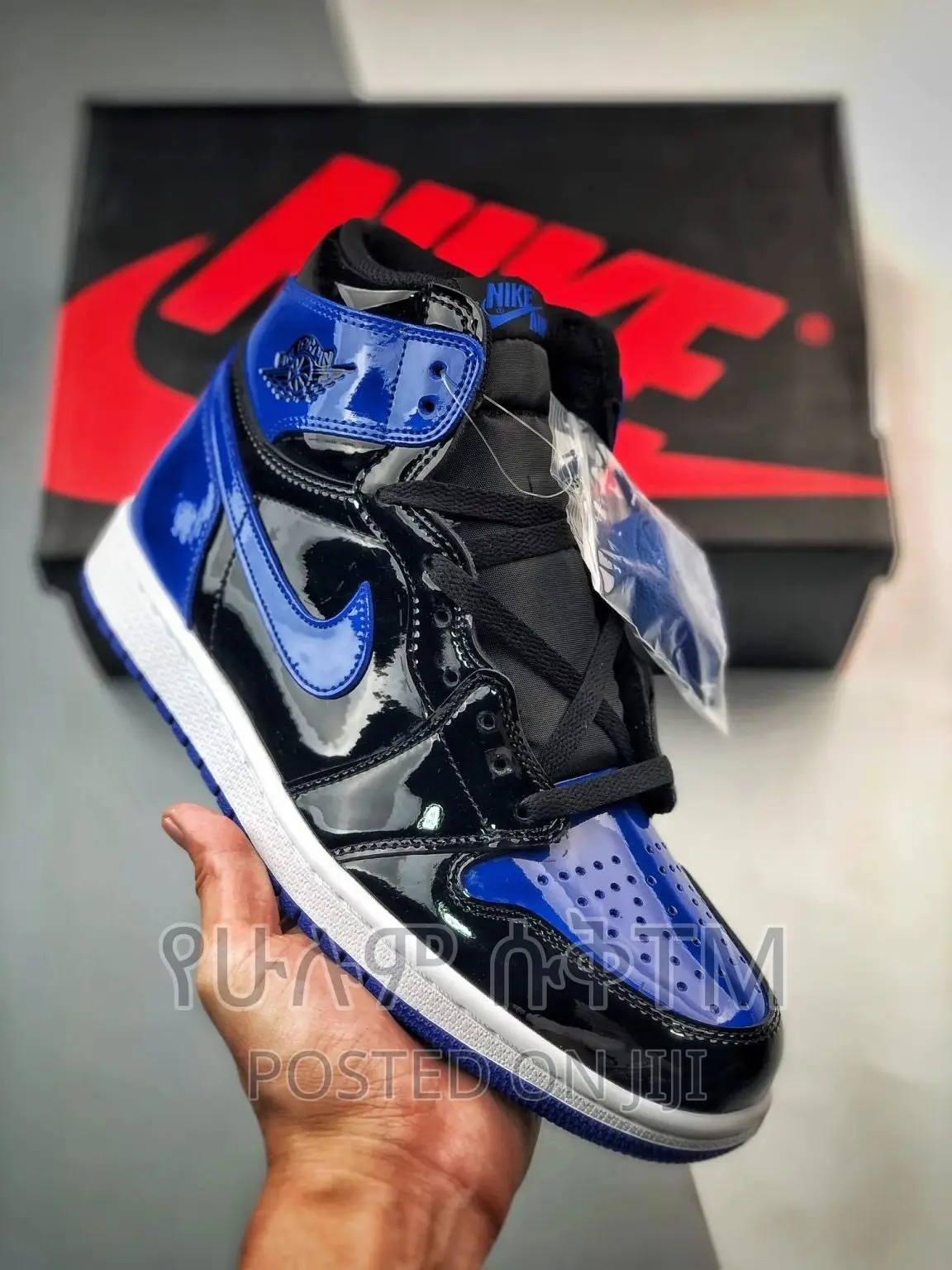 Original Air Jordan 1 High Og ‘Patent Royal’ Shoes