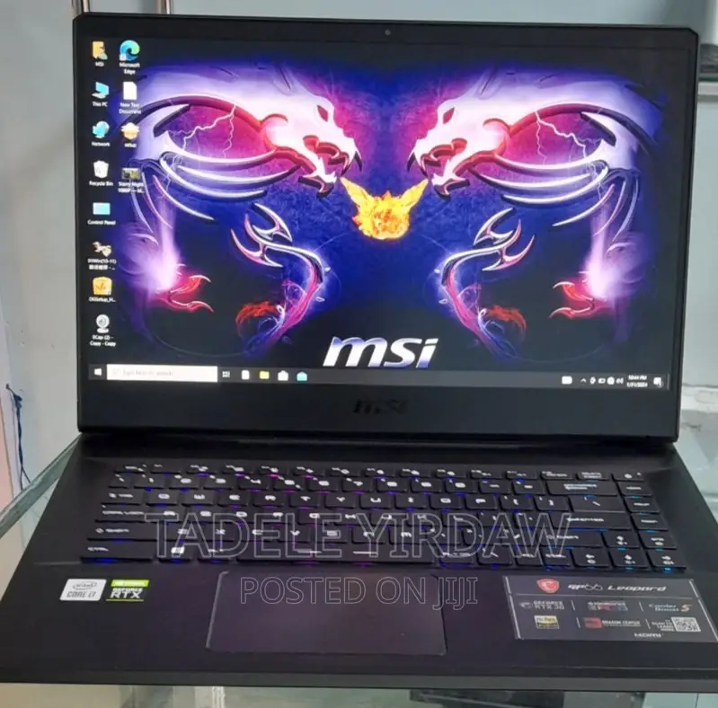 New Laptop MSI GP75 Leopard 32GB Intel Core I7 SSD 1T