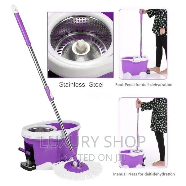 KING PEDAL Spin Mop 360°