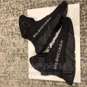 Original Balenciaga Boots Lace-Up Shoe
