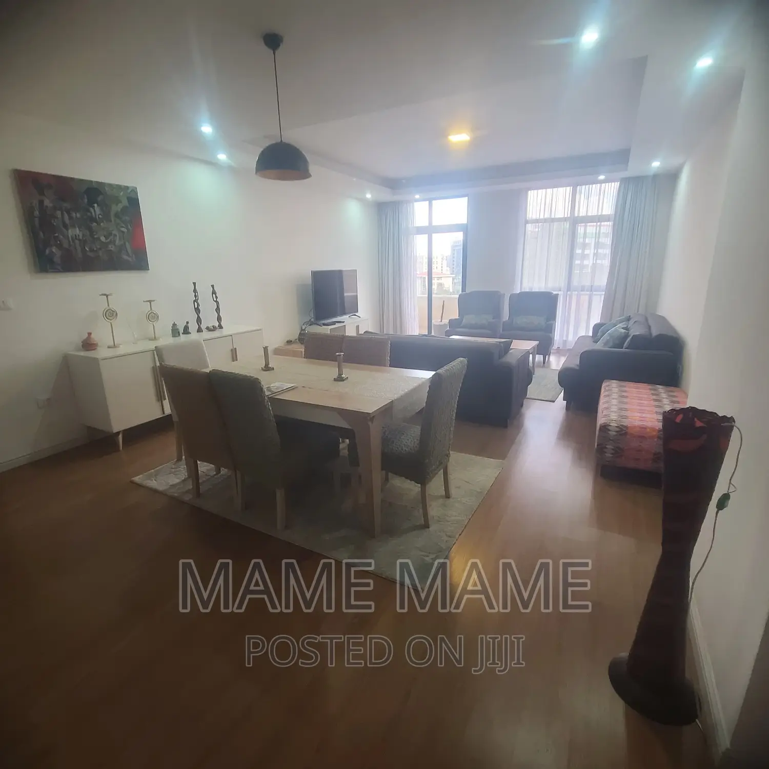 Furnished 4bdrm Apartment in Addis Abeba, Bole for rent
