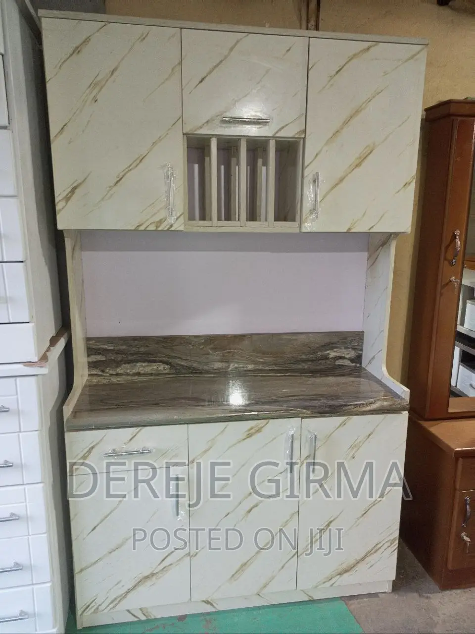 1,20cm ላምኔት ኪችን ካብኔት