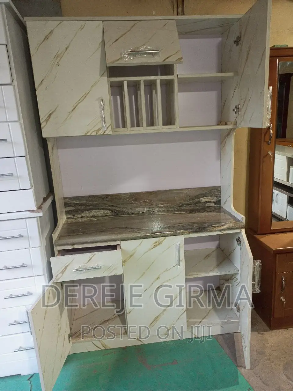 1,20cm ላምኔት ኪችን ካብኔት