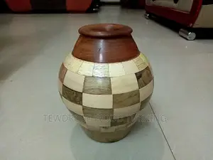 Amazing Segmented Wood Flower Pot