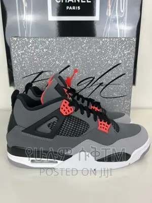 Original Air Jordan 4 Retro ‘Infrared’ Shoes