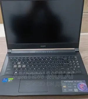 New Laptop MSI Katana 15 32GB Intel Core I7 SSD 1T