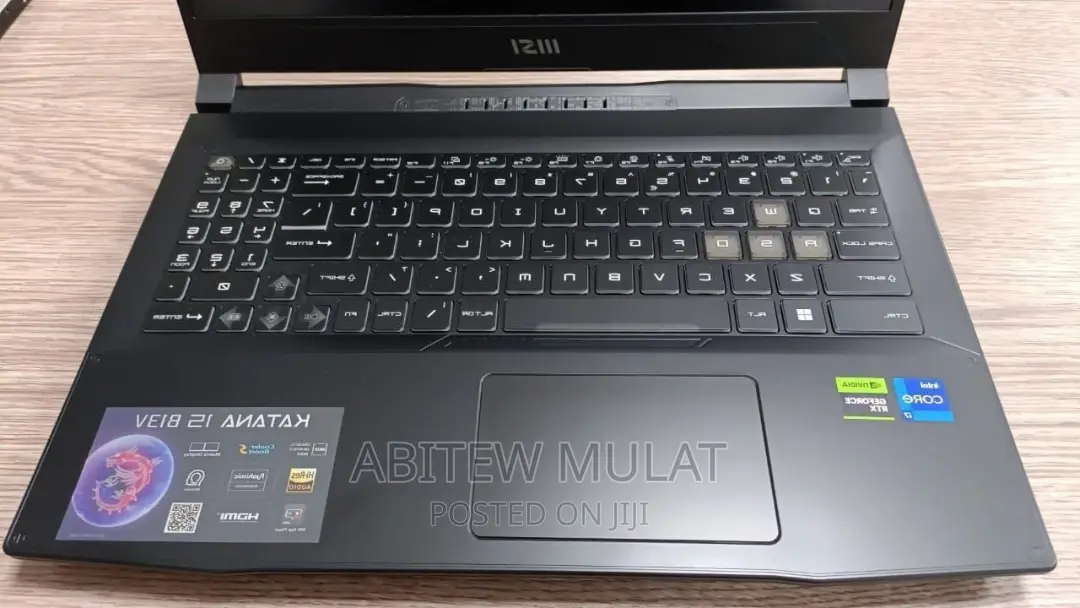 New Laptop MSI Katana 15 32GB Intel Core I7 SSD 1T