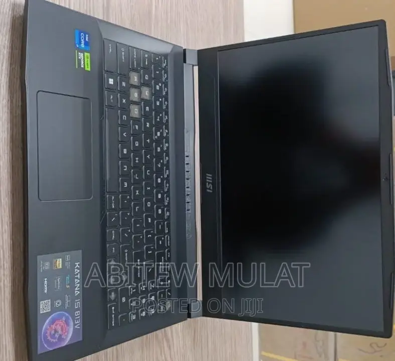 New Laptop MSI Katana 15 32GB Intel Core I7 SSD 1T