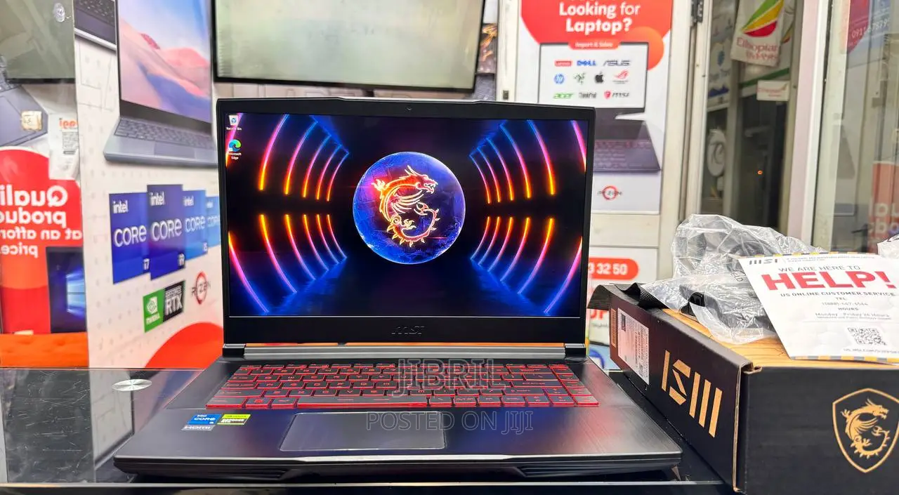 New Laptop MSI GF63 16GB Intel Core I7 SSD 512GB