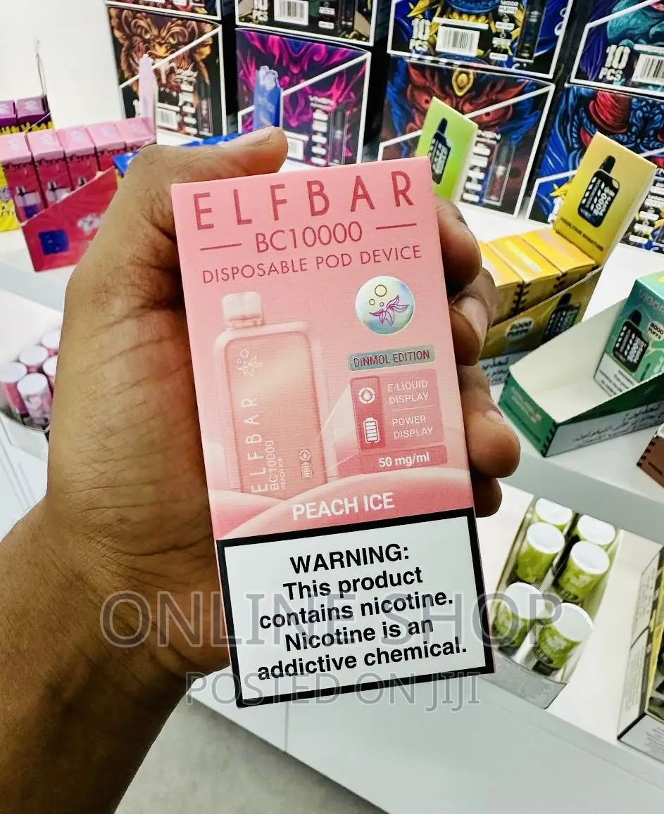 Vape Elfbar 10,000 Puff With Digital Display