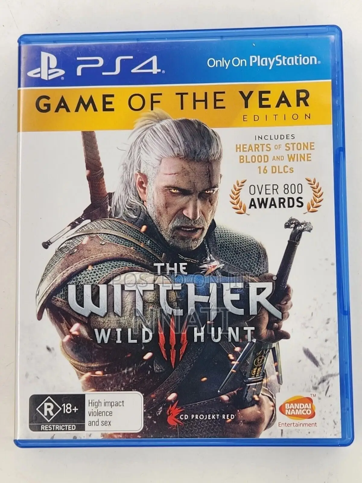 The Witcher 3 Wild Hunt Game of the Year Edition PS4