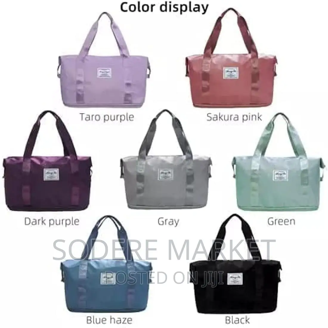 Foldable High Capacity Travel Bags