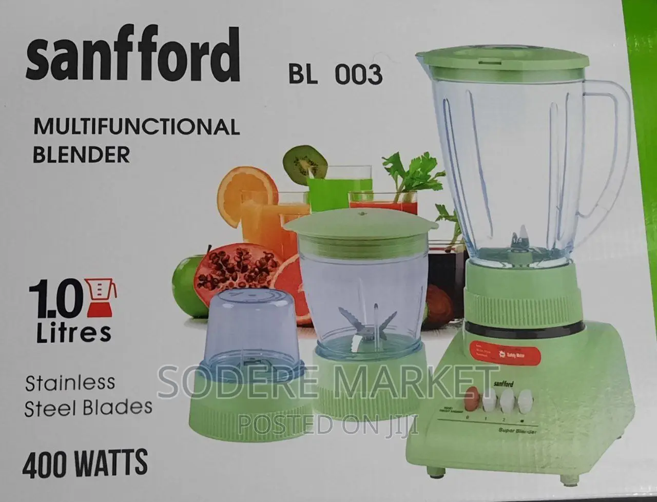 Sanfford
AC 220-240v 50-60hz 400W
• Safety Interlock