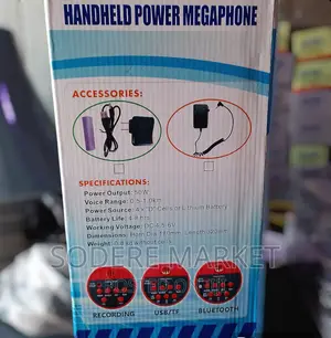Handheld Power Megaphone