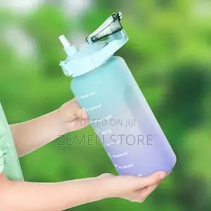 Motivational Design 3in1 Colorful Water Bottle