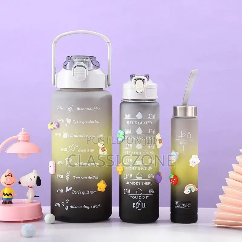 3in1 Colorful Water Bottle