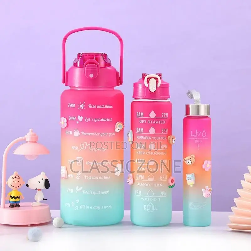 3in1 Colorful Water Bottle