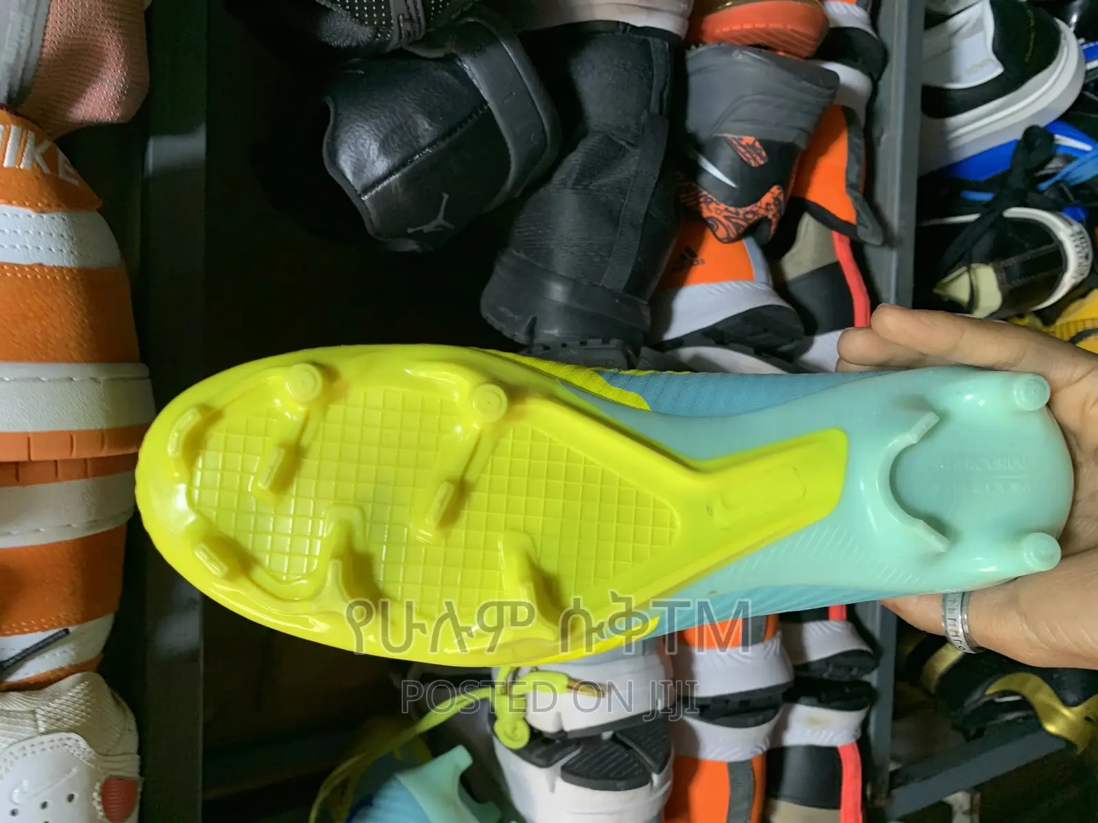 Original Nike Phantom Flyknit Football Cleats Taketa Shoes