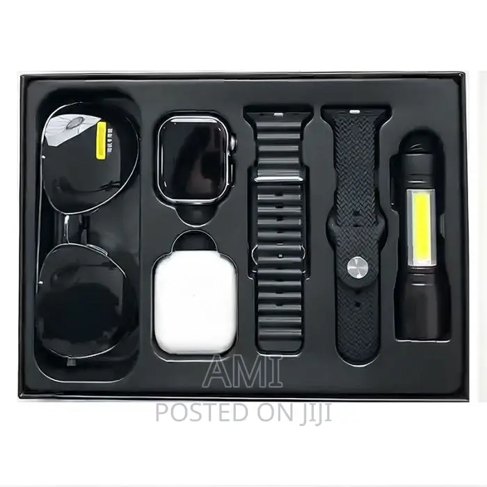 Haino Teko Gp-17 + Glass + Airpods + Torch + 2 Belts Black