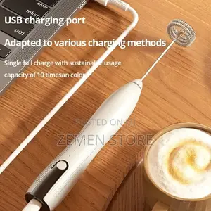 Original 2in1 Electric Mixer Rechargeable Milk Frother