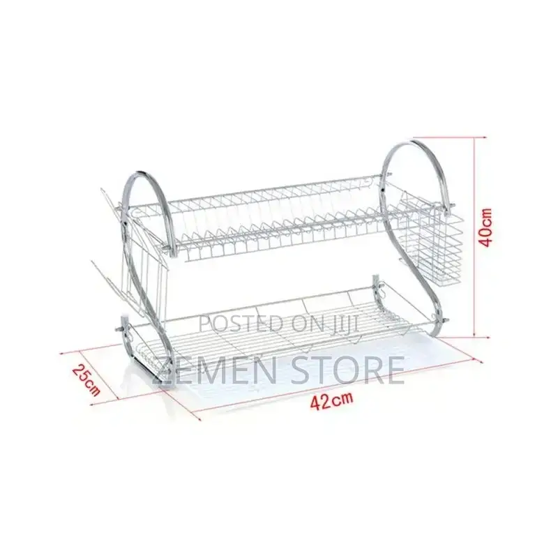 Original High Quality Luxurious 2 Layers Dish Drainer