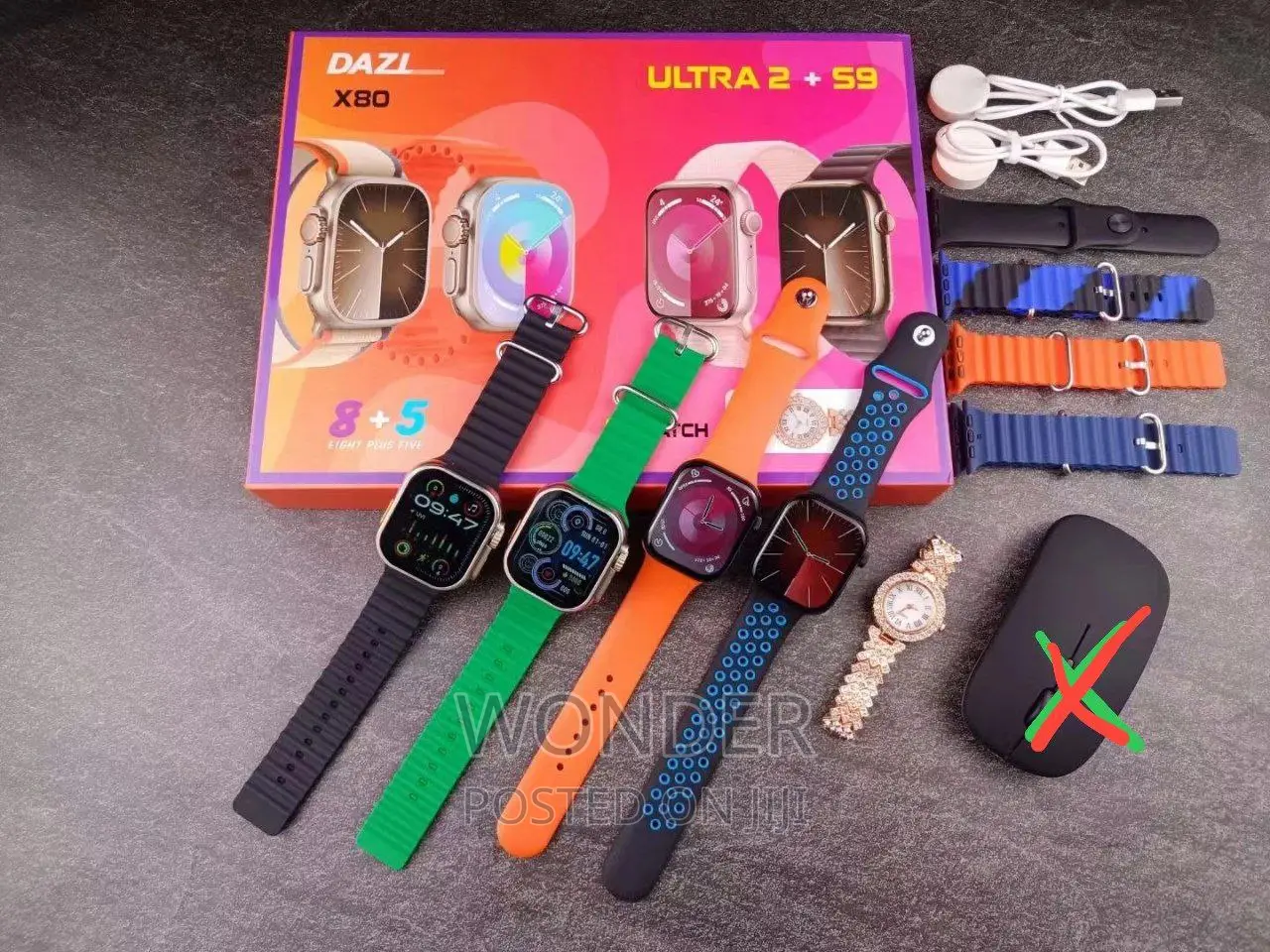 Special DAZL X80 ULTRA Smart Watch Family Pack