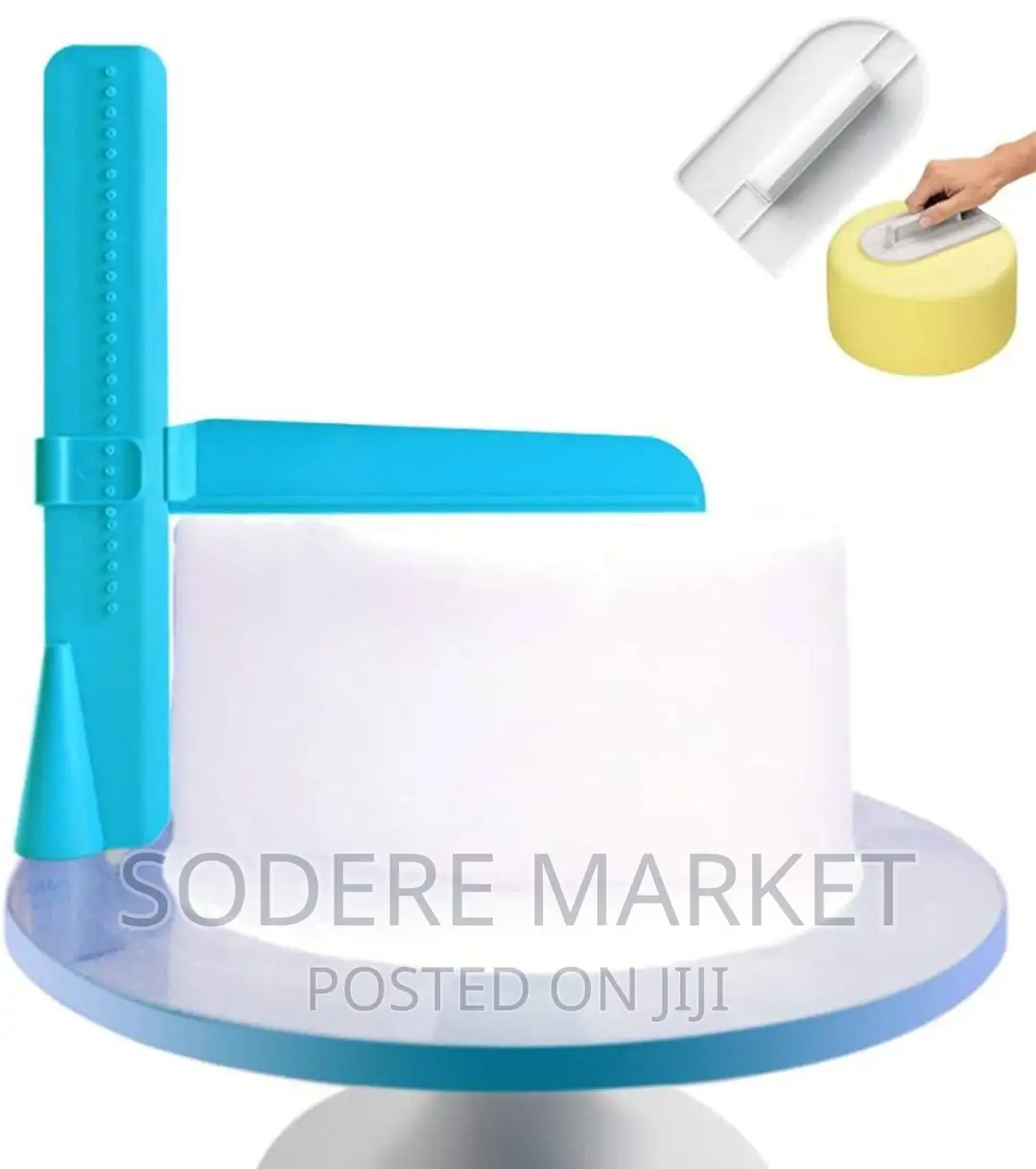 Height Adjustable Cake Scrapper