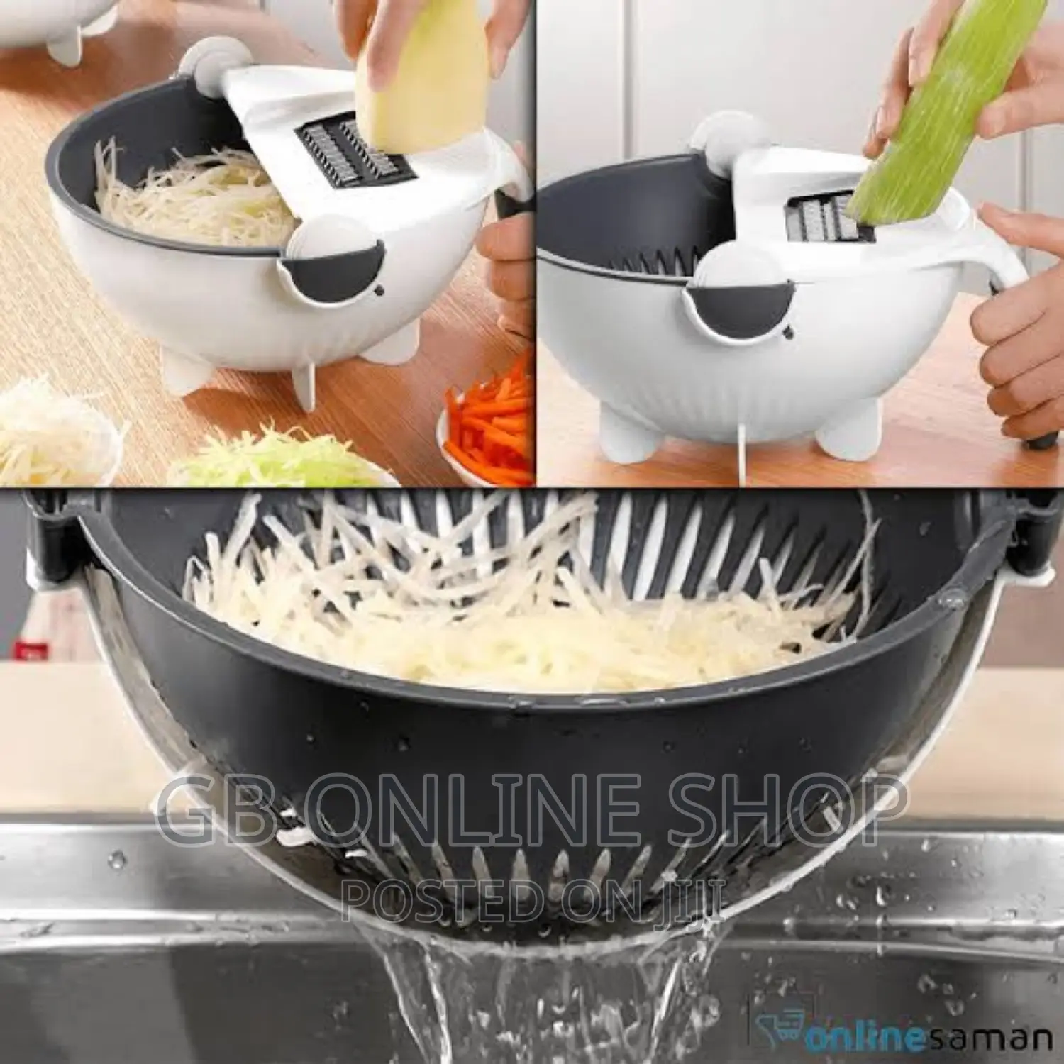 Wet Basket Vegetable Cutter