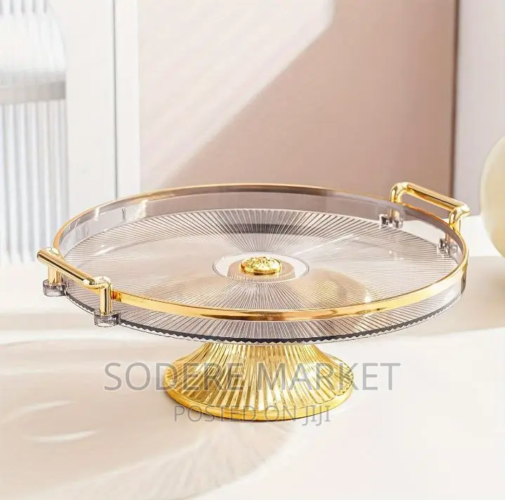 Single Set Serving and Cake Stand Acrylic Tray