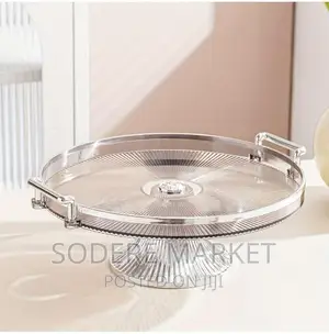 Single Set Serving and Cake Stand Acrylic Tray