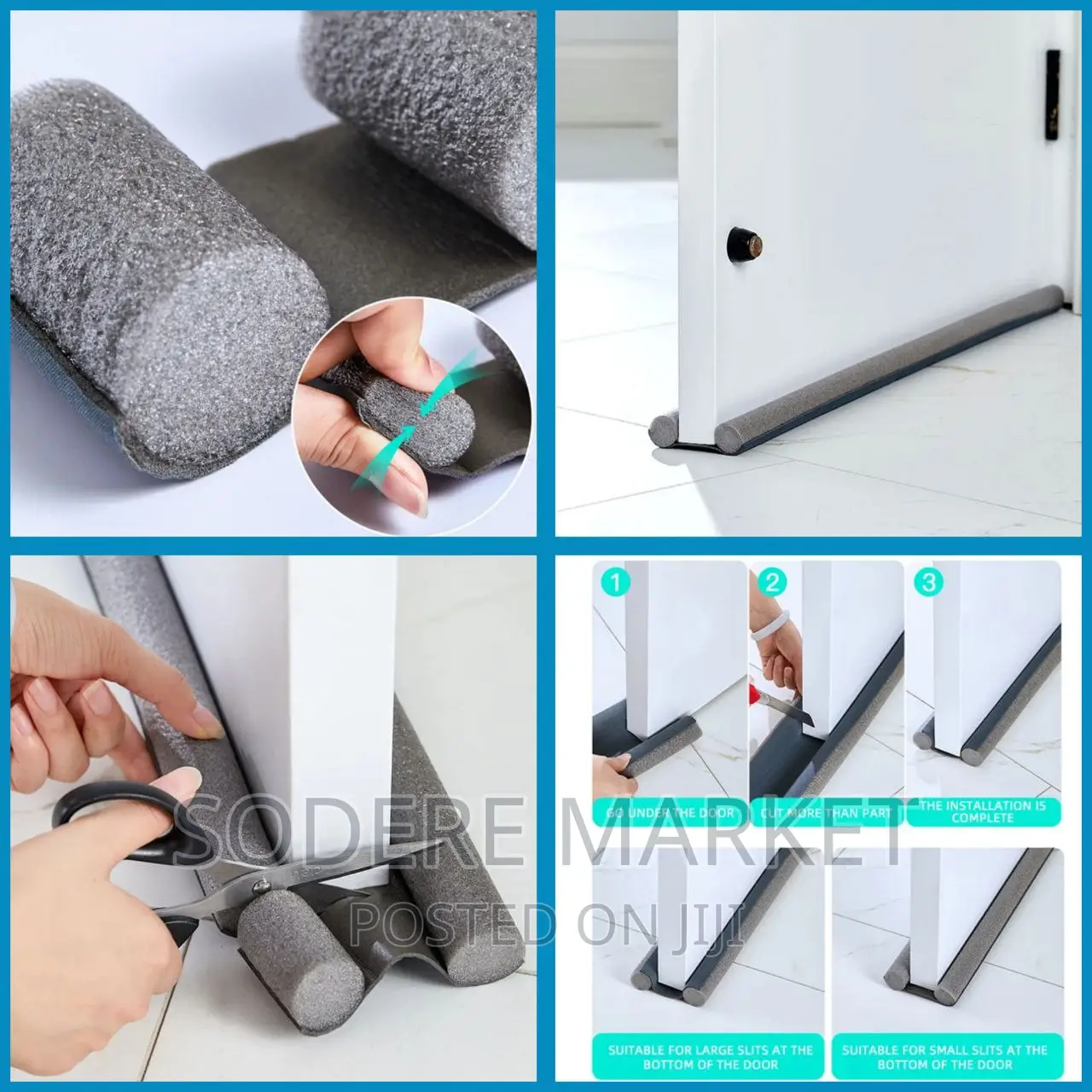 Door Bottom Seal Strip Stopper