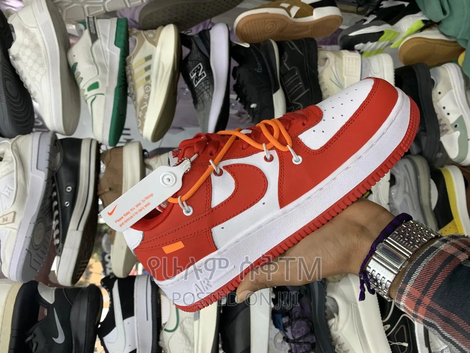 Original Nike Air Force 1 Double Lace Shoes