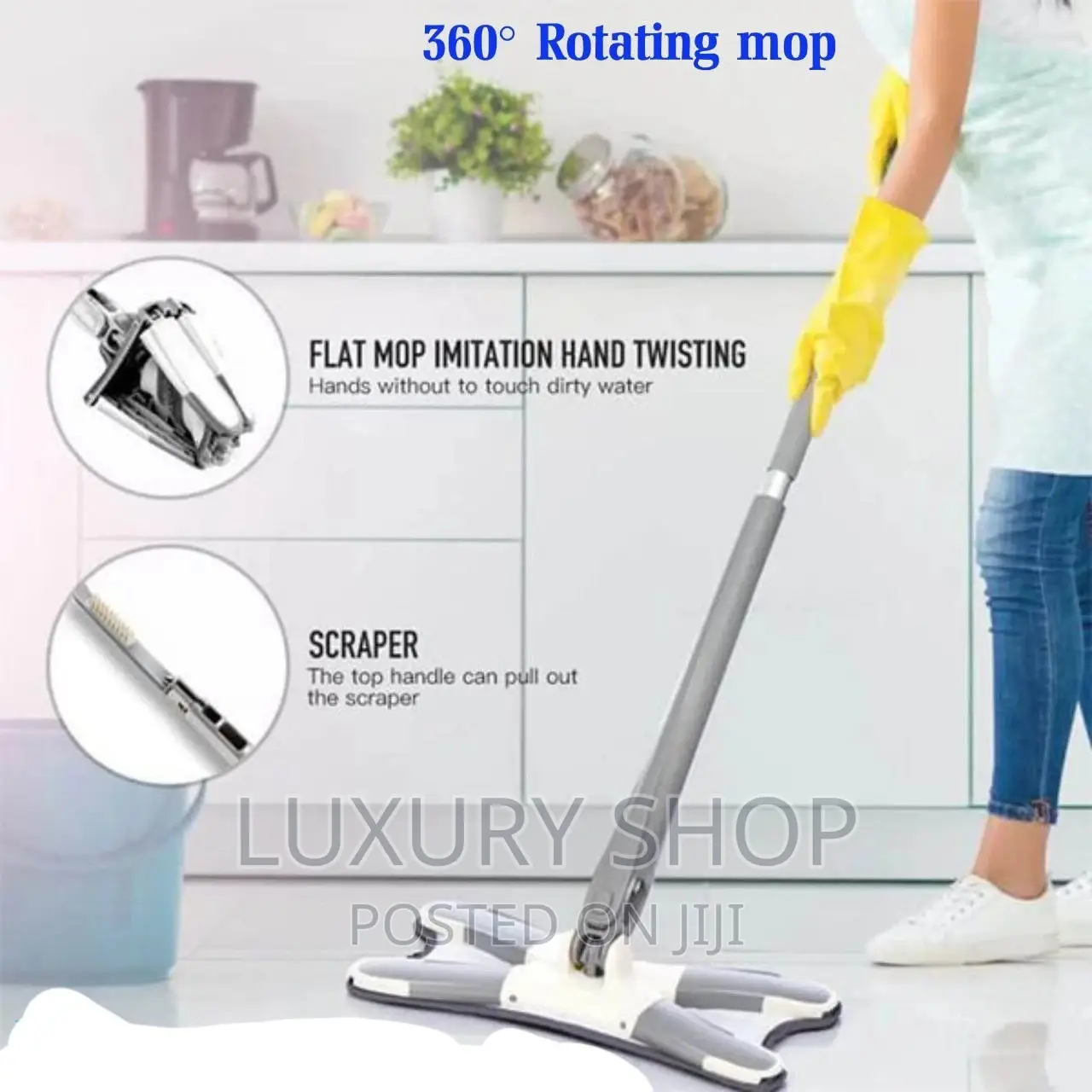 Aurora Twist Mop Floor Cleaning Mob