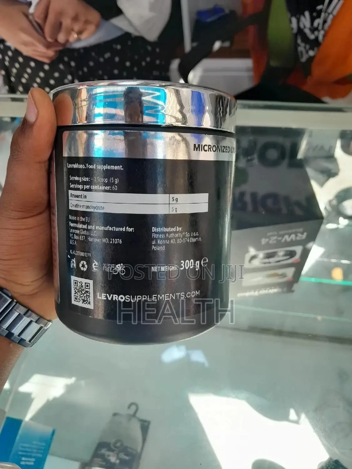 Kevin Levron Creatine Monohydrate